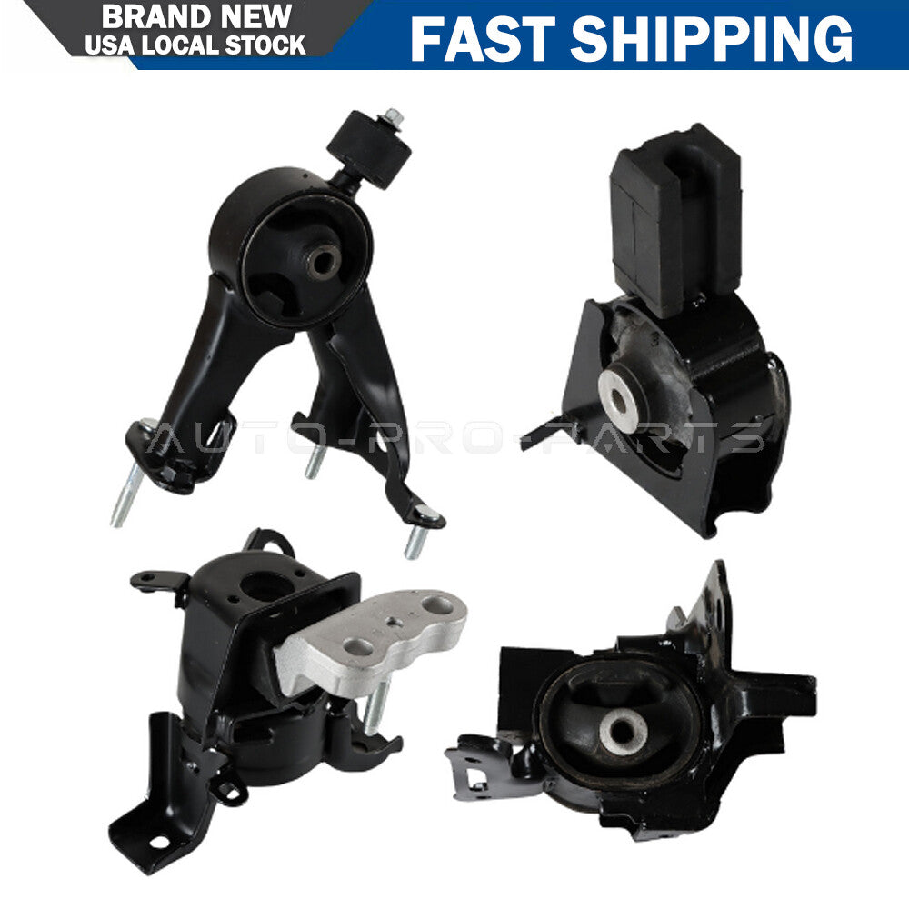 4PCS Engine  Trans Mount Kit for Toyota for Corolla 2014 2015-2019 1.8L Sedan CVT