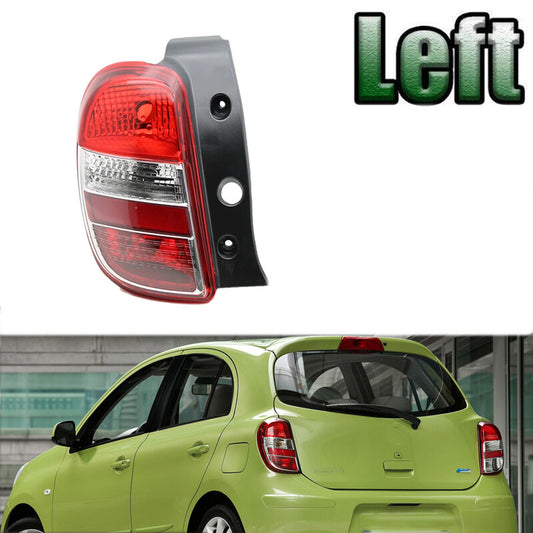 Left for Nissan March Micra 2010-2017 new Tail Light Housing Without Bulb