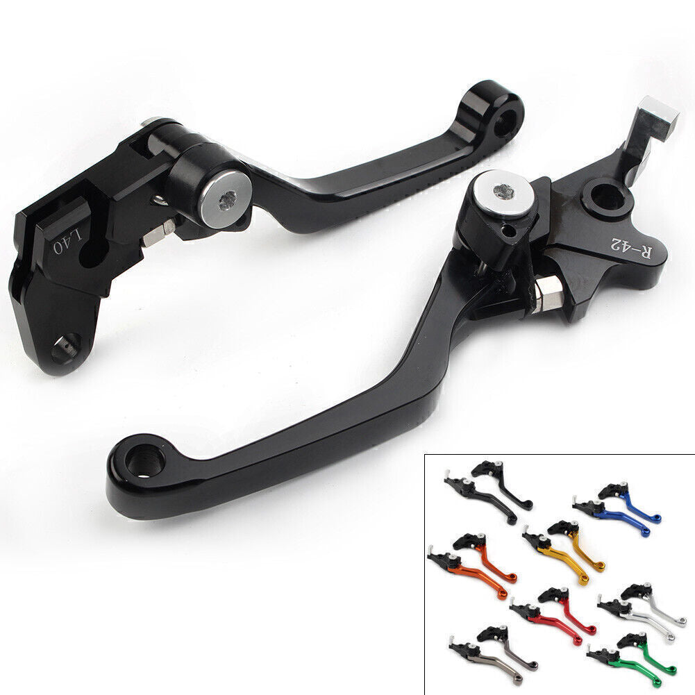 for Suzuki DRZ400S DRZ400SM DRZ400E 2000-2022 CNC Pivot Clutch Brake Levers