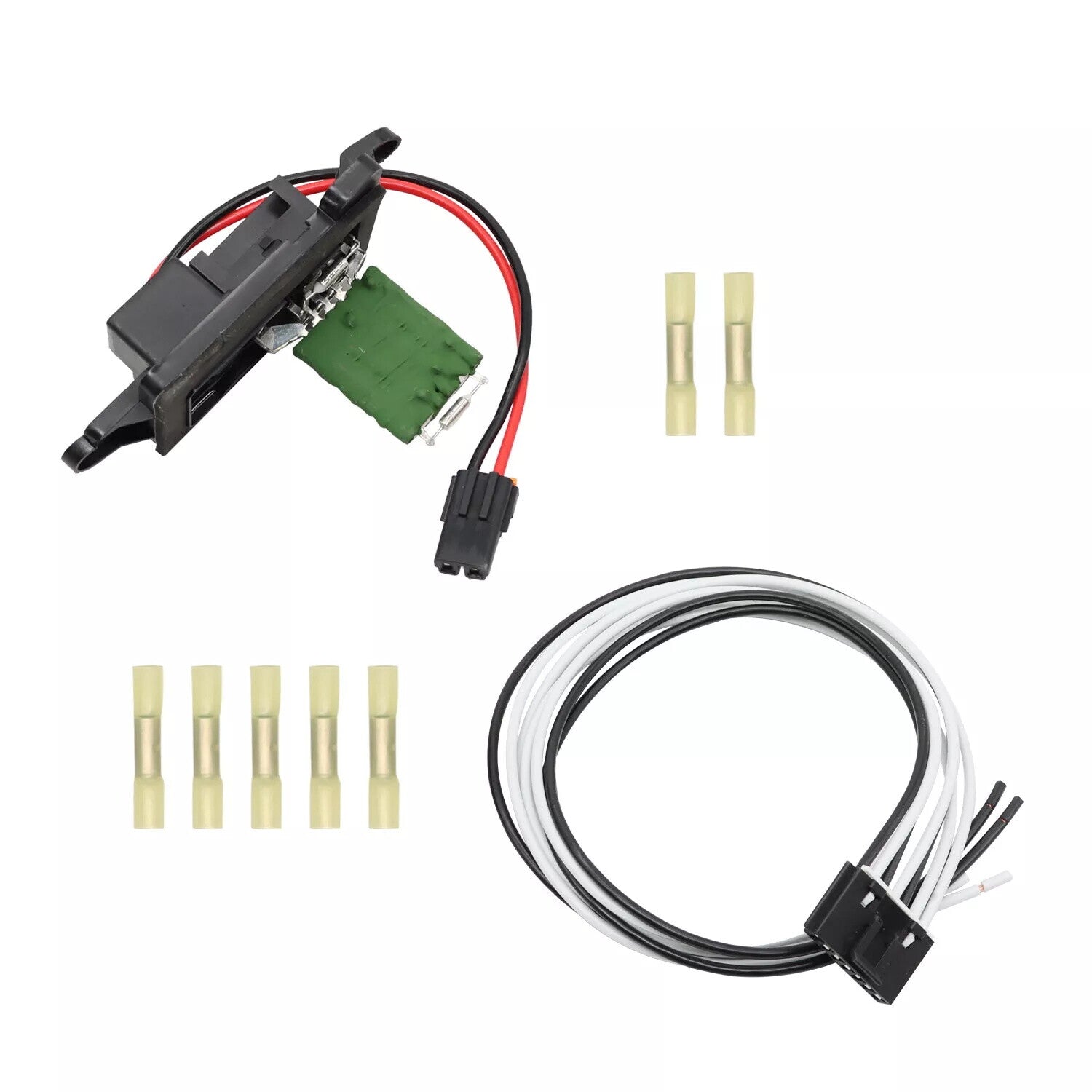 89019088 A/C Blower Motor Resistor+ Harness + Pigtail for Chevrolet for GMC Models