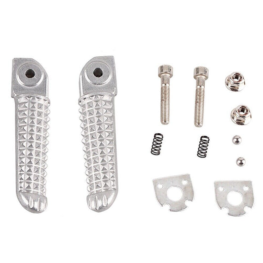 Rear Footpeg Footrests Fit for Yamaha YZF R1 2002-2012 /R6 03-11 Passenger Abrasive