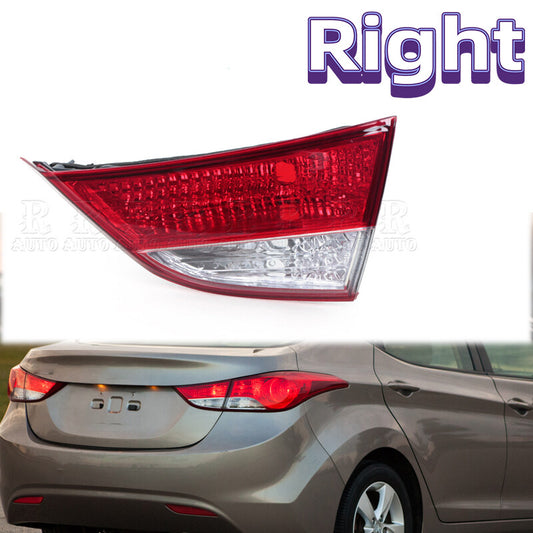 for Hyundai for Elantra 2011-2013 Right Rear Tail Light Inner Brake Lamp No Bulb