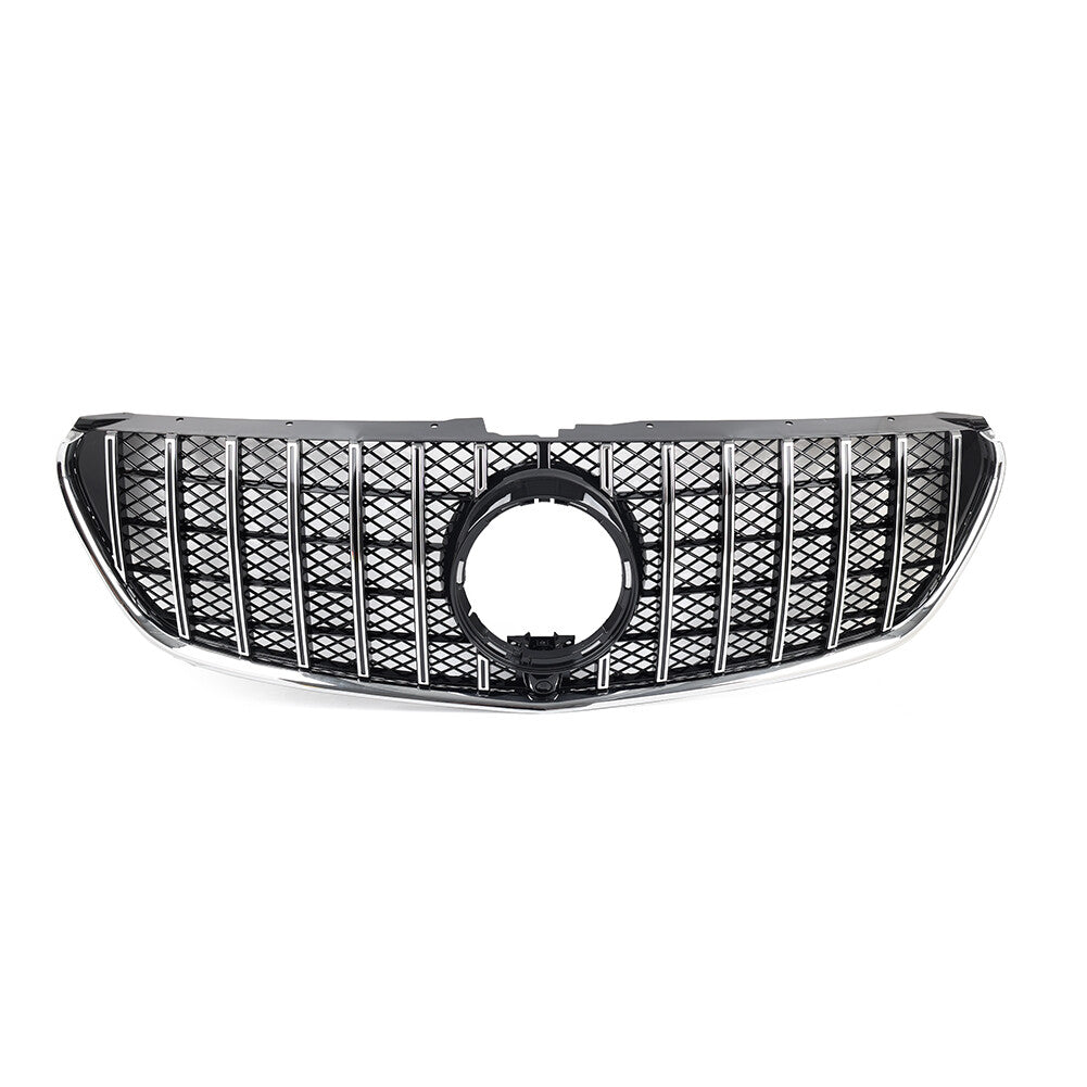 GTR Style Front Bumper Radiator Hood Grille for Benz V Class W447 2016-2020 19