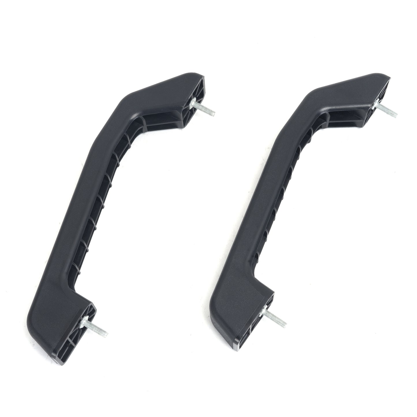 2003-2009 for Hummer H2 SUT front hood door handle replacement parts, black plastic.
