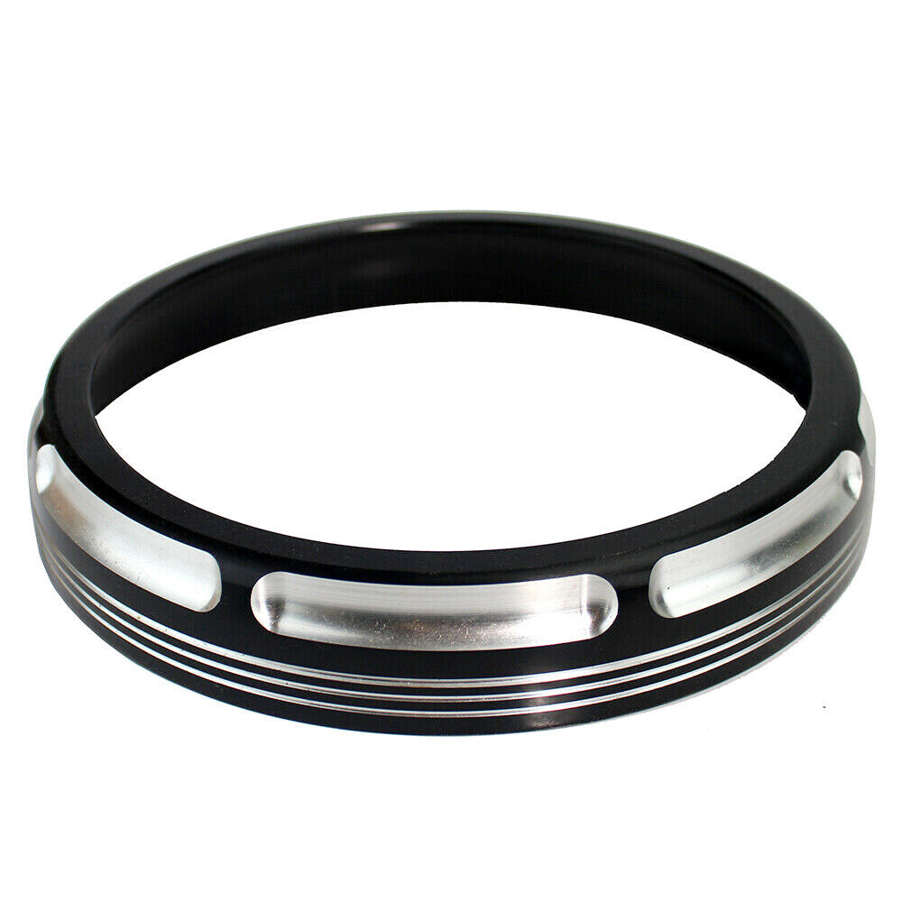 Motorcycle 7 Headlight trim Round Mounting Bracket Ring for Harley Road King