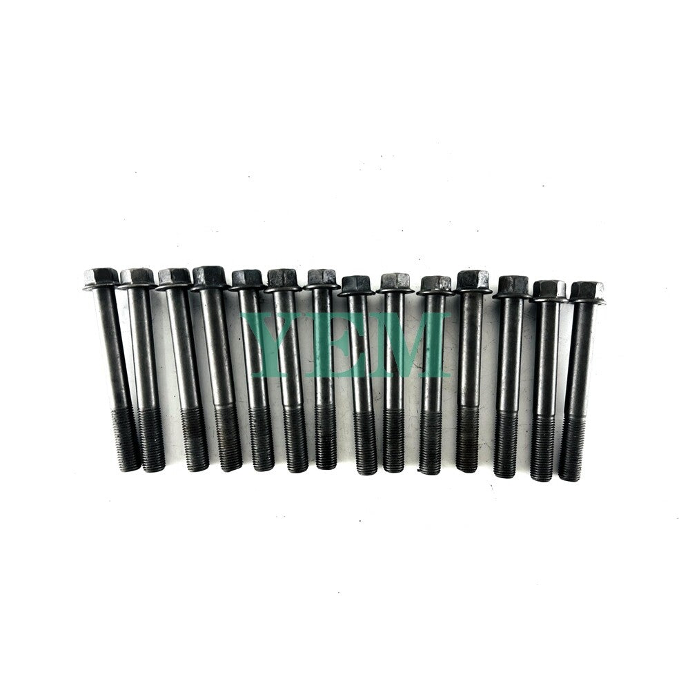 1 Set Engine Head Bolt 14pcs For Yanmar 3TNE82 Engine 3TNE82 Cylinder Head Bolt