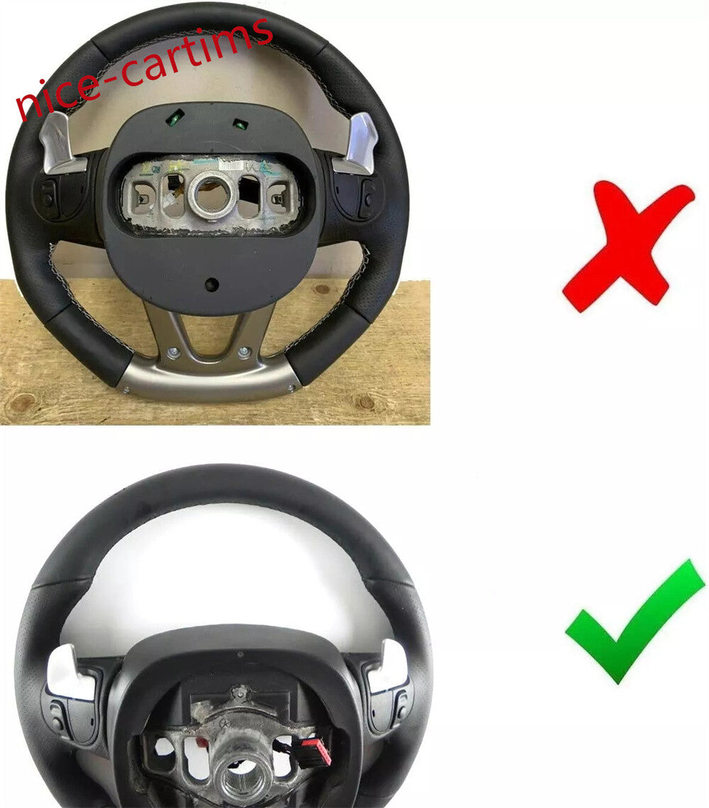 Red Carbon/ABS Steering Wheel Shift Paddle for Dodge for Challenger Charger 15+ 300C