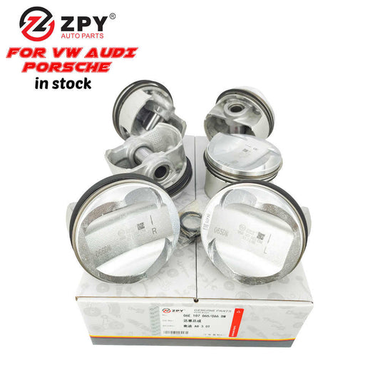 ZPY Adracing forged piston 84.5mm engine piston with ring for Audi for VW C6 A6 for A8