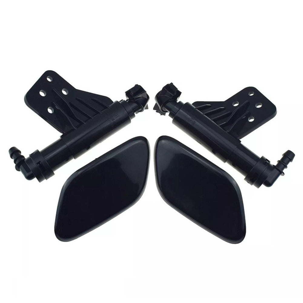 4X Headlight Washer Cover w/Telescopic Spray Nozzle For 2016-19 Sportage IV KX5