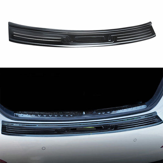 for Hyundai for Elantra 2017-2020 Black Rear Bumper Trunk Sill Guard Accessories