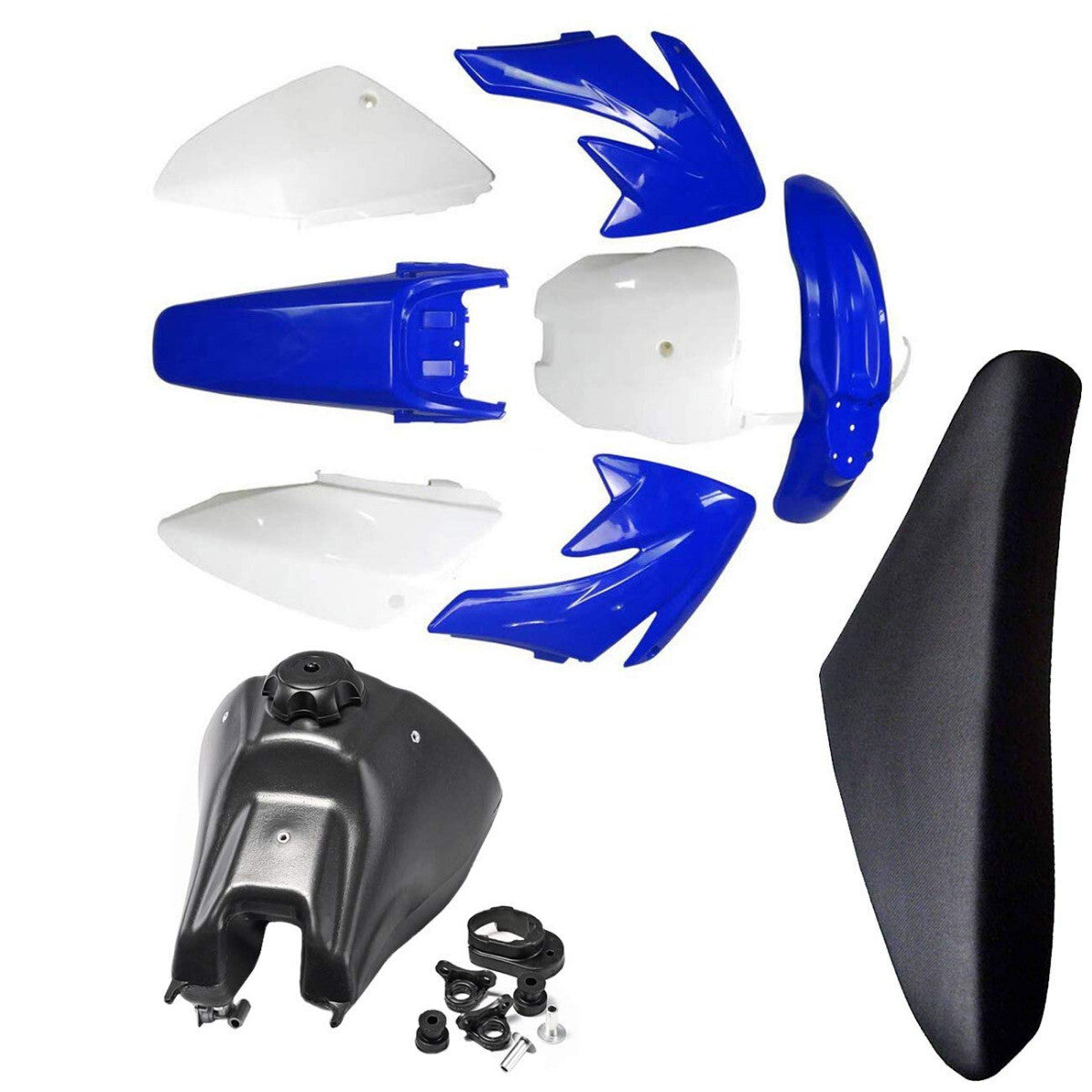 Plastic rectifier tank for seat kit for CRF70 XR70 Thumpstar 140cc Dirt Pit bicycles