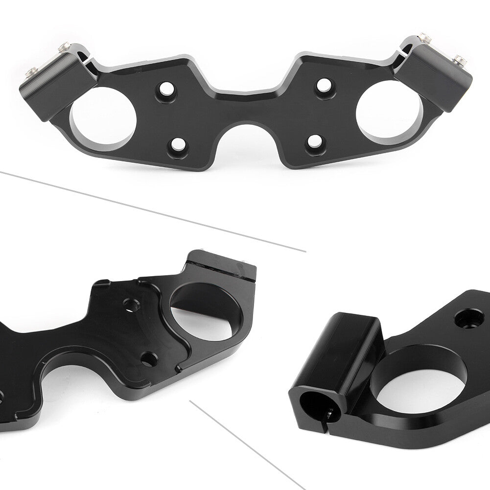 Upper Triple Tree Front End Upper Top Clamp fit for Suzuki Hayabusa 2008-2012 Black