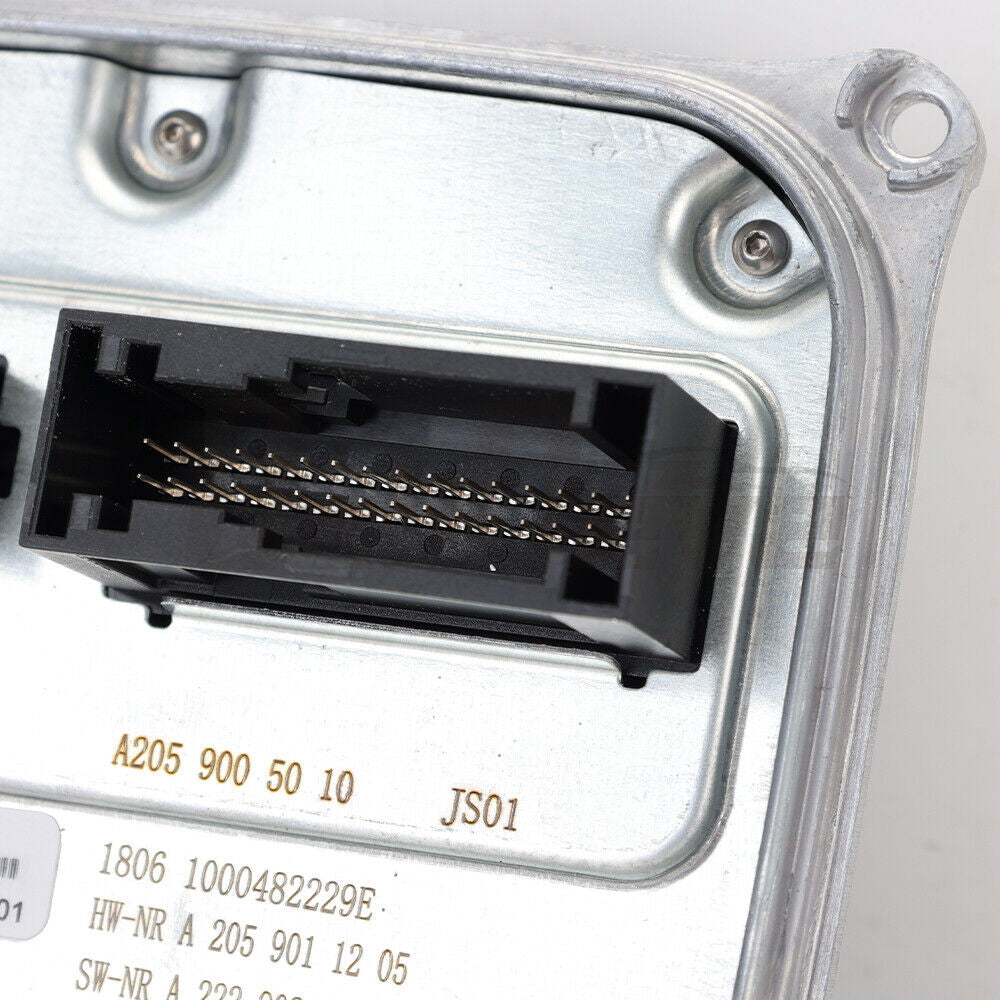 A2059005010 is a control module for Mercedes W205 Class C LED ballast units, applicable from 2015 to 2018.