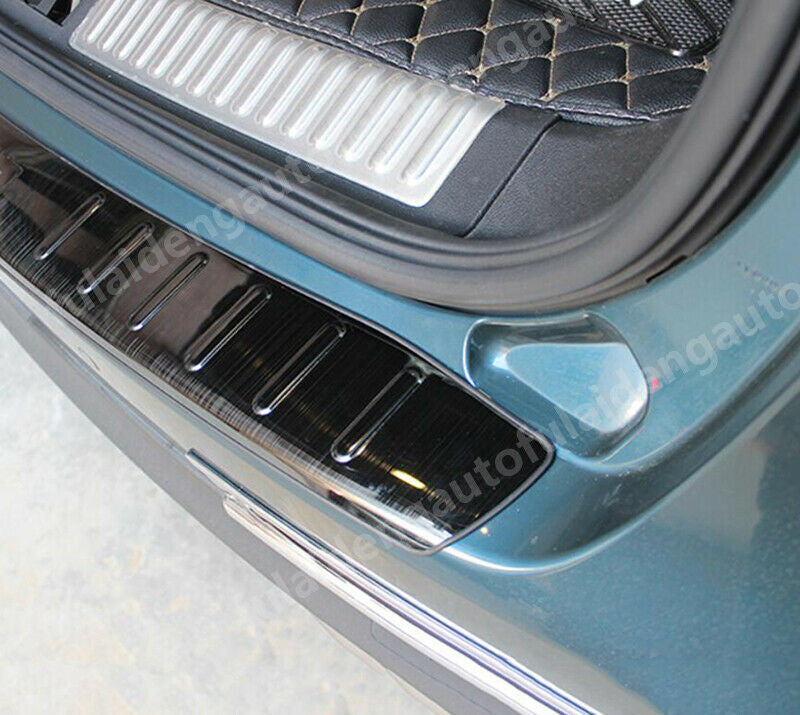 for Lincoln MKX 2016-2018 Black Rear Bumper Trunk Sill Guard Scratch Pad Cover