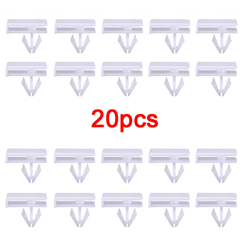 10-Piece Pack of Anti-collision Cover Rivet Nylon Push-In Fixing Clips for BMW 3 Series, 5 Series, 7 Series X5 Series