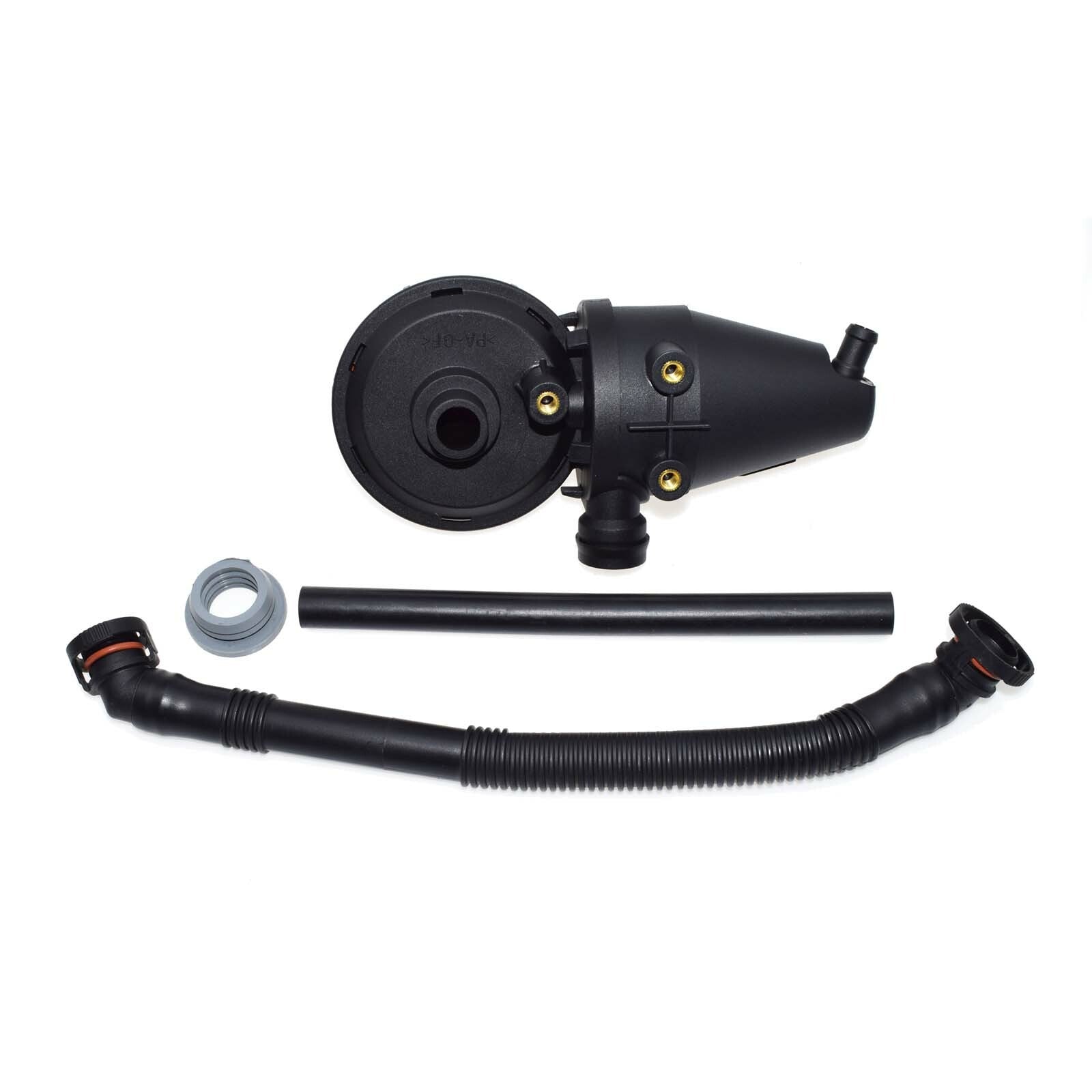 4-piece crankcase oil separator PCV ventilation valve kit breather hose for BMW E36 E39