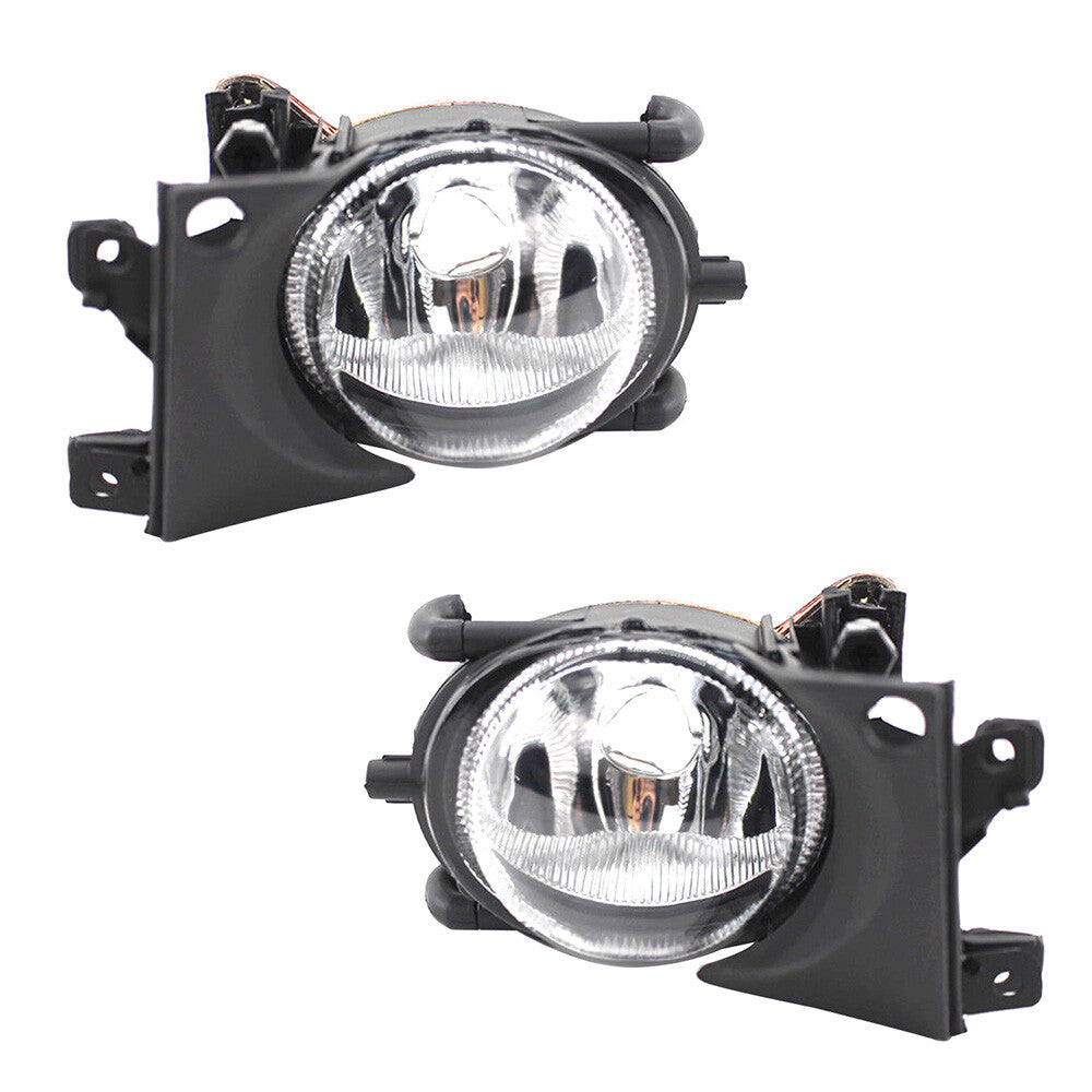 2pcs Front Bumper Fog Light Left+Right for BMW E39 525i 530i 540i 2001 2002 2003