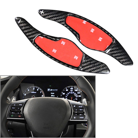 Carbon Fiber Steering Wheel Shift Paddle Shifter Extension for Hyundai Sonata 9