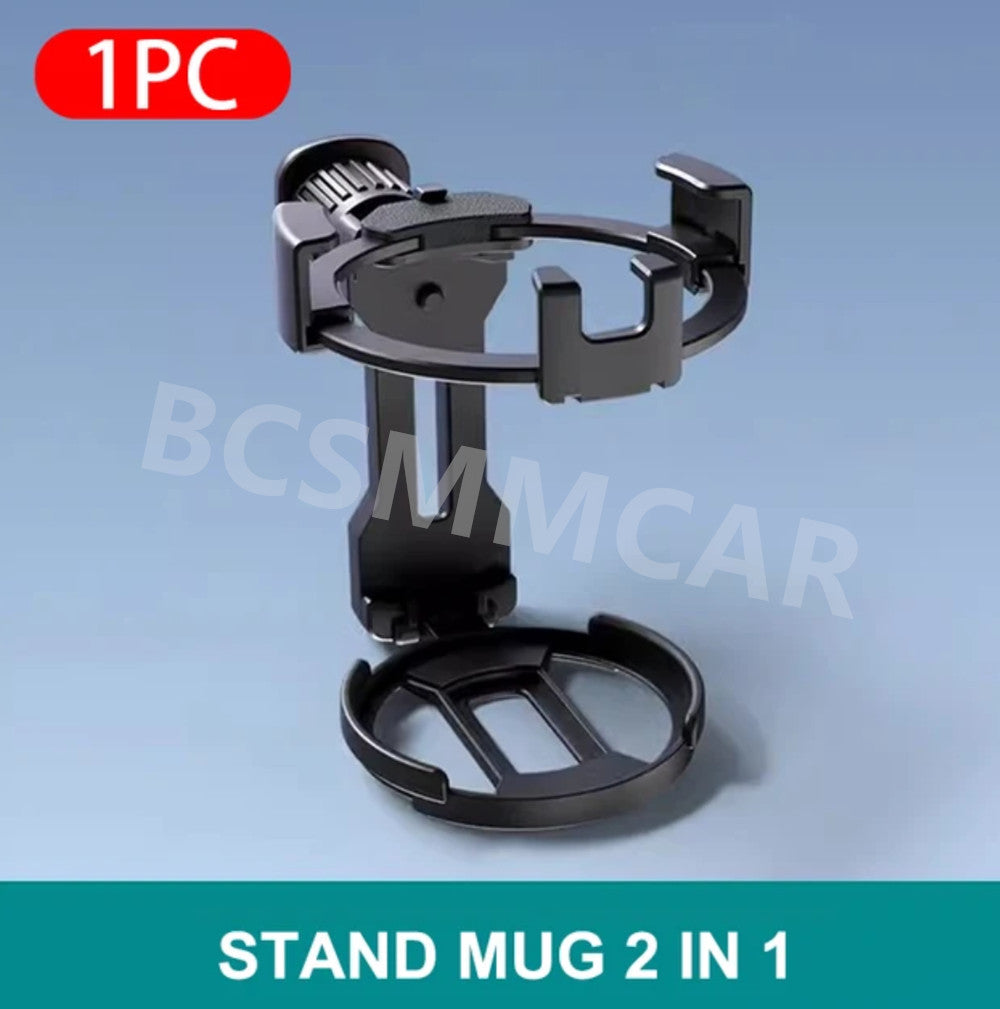 Car Air Vent Stand Mount Multifunctional Cup Holder Accessory For Mobile Phone