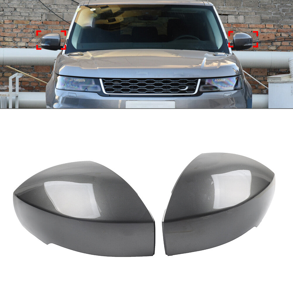 Rearview Mirror Cover Cap Fit for Land Rover for Range Rover Sport Discovery 4 5 Pair