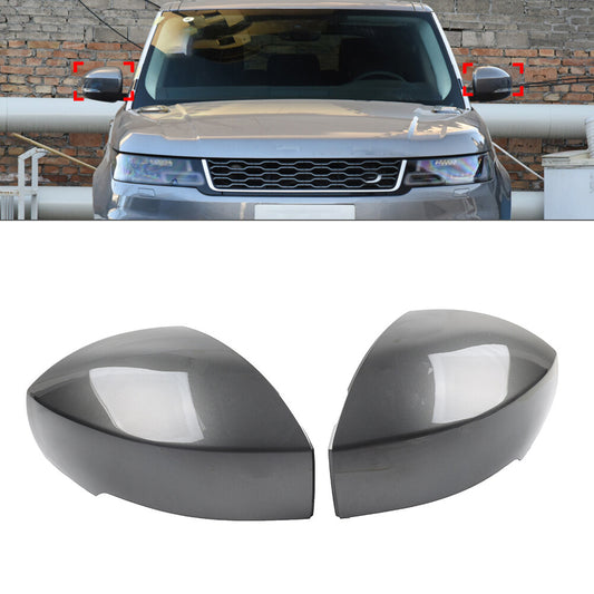 Rearview Mirror Cover Cap Fit for Land Rover for Range Rover Sport Discovery 4 5 Pair