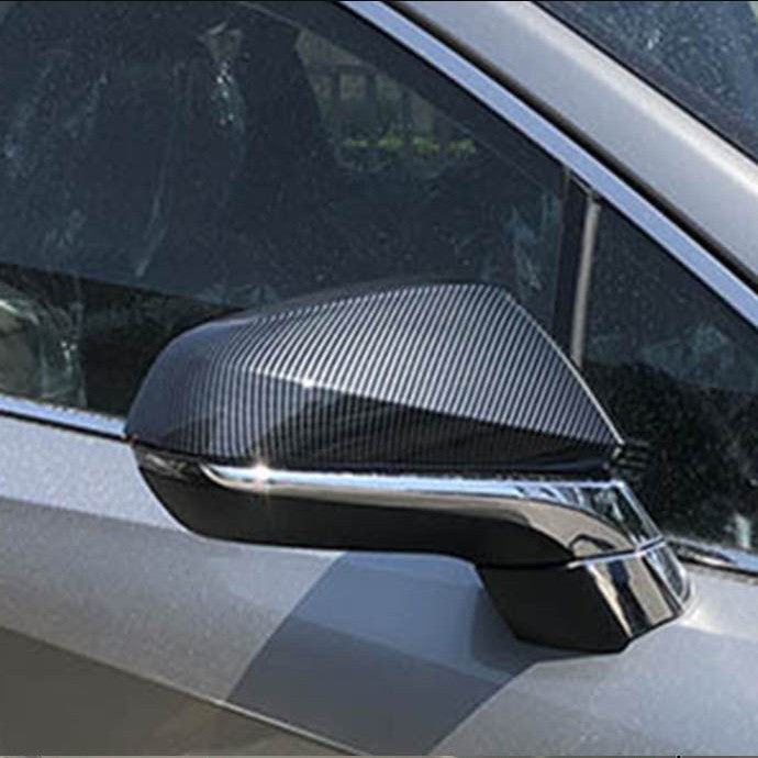 2PCS Carbon Fiber Side Rearview Mirror Cover Trim for Lexus RX350 RX450H 16-2022