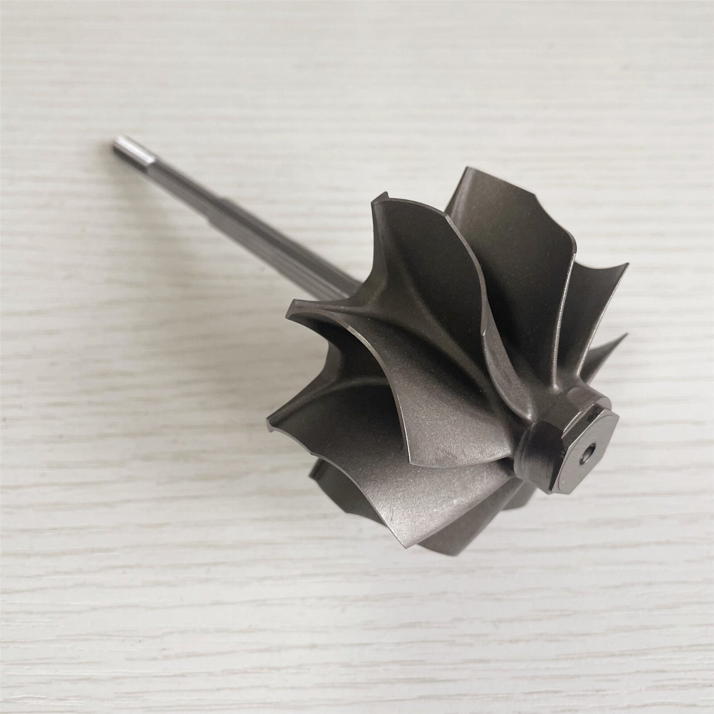 GT3584RS Reverse 9-blade 62.35/68.00 mm ball bearing turbine shaft wheel