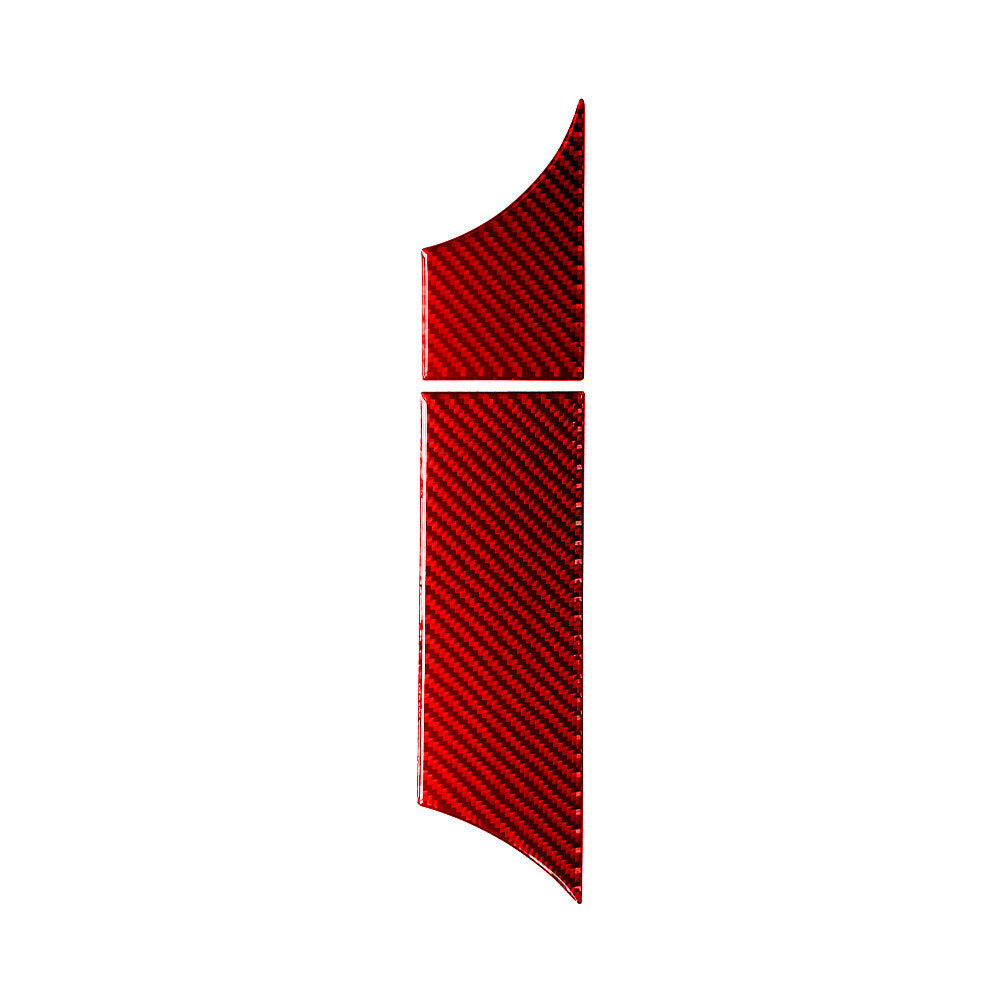 Red Carbon Fiber Beverage Holder Side Trim for Jeep for Wrangler 2007-2010
