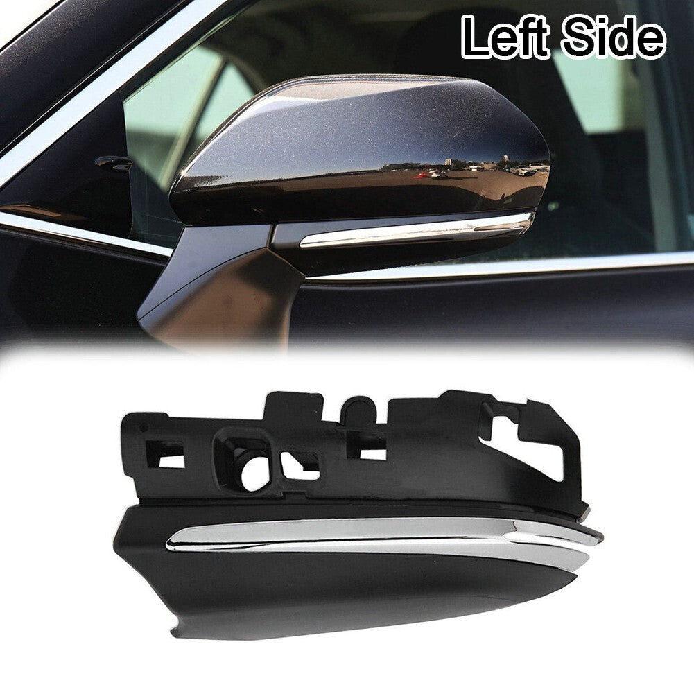 1x Left Side Rearview Mirror Bottom Cover W/ Trim for Toyota for Camry 2018-2023