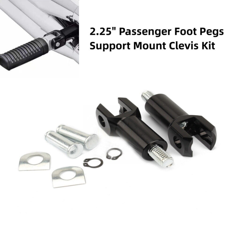 2.25 Motorcycle Foot Peg Support Mount Clevis Kit for Harley Softail 2000-2006