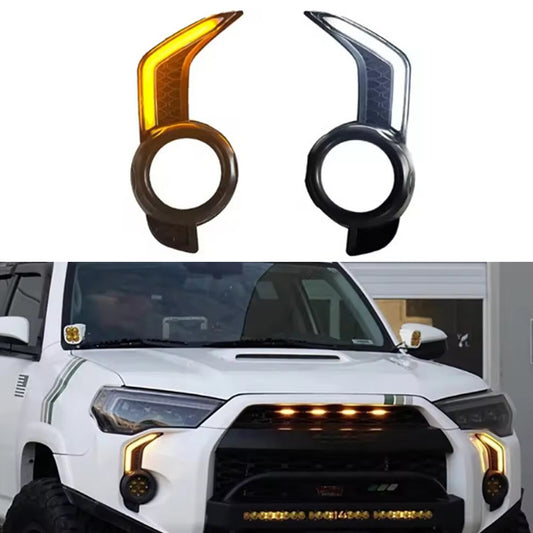 LED Fog Lights (DRL) and Daytime Running Lights (2-Piece Set) for Toyota 4Runner 2014-2024