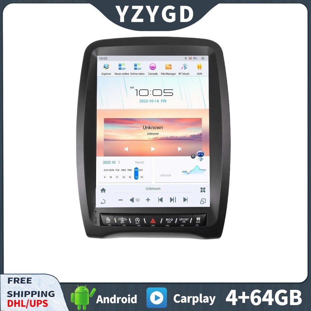 for Dodge Durango 2014-2021 Android Carplay Car Radio Stereo Receiver Screen