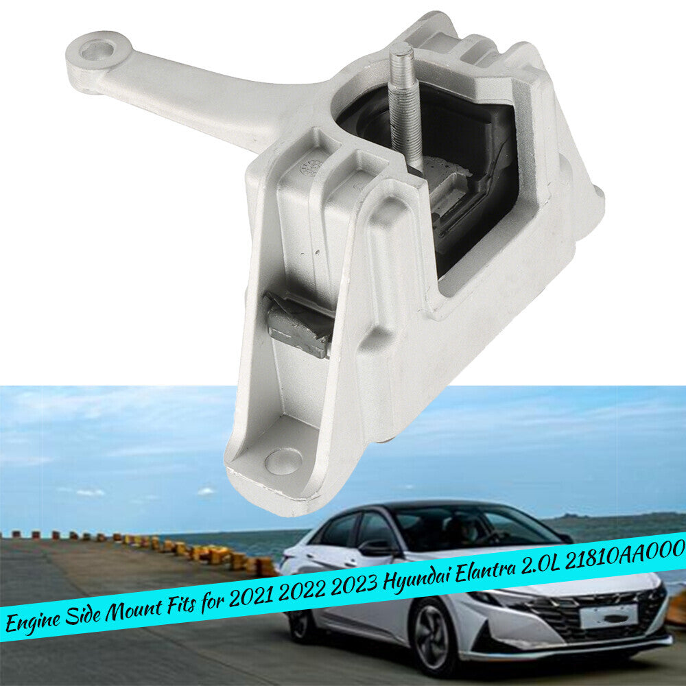 1x Engine Side Mount Bracket Fits 2021-2023 for Hyundai for Elantra 2.0L 21810AA000