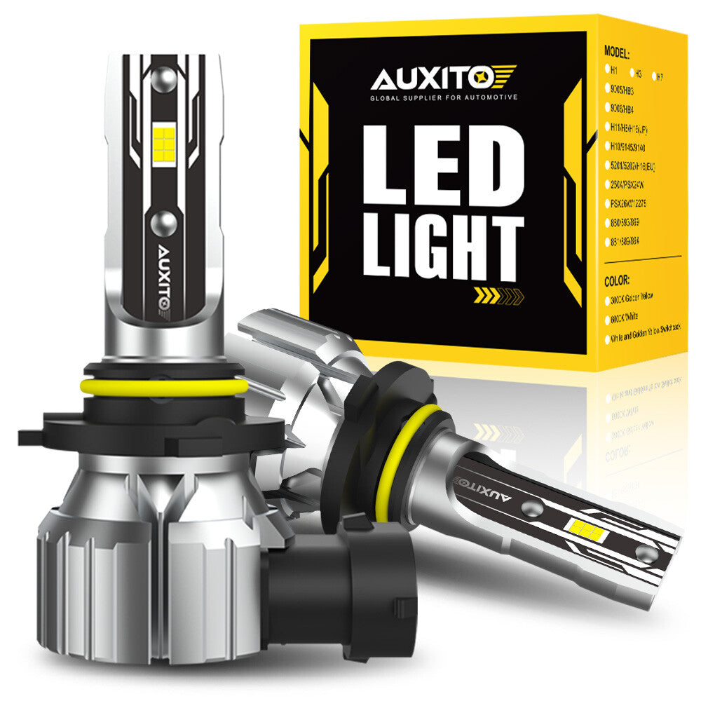 AUXITO 9006 LED Tianshui Red Light 6500K White Light