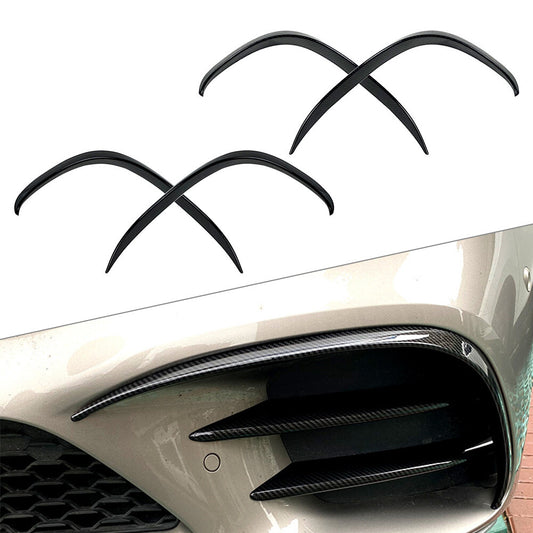 Front Bumper Lip Splitter Spoiler for Mercedes-Benz C-Class C200 C260 W205 2019+