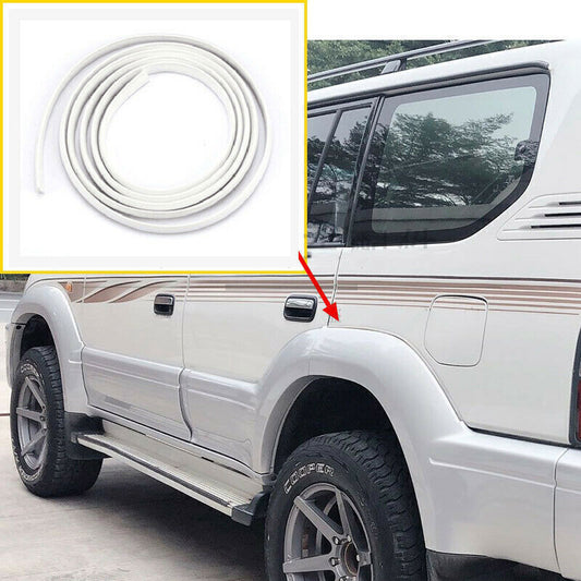 for Land Cruiser 91-97 white Wheel Wells Fender Flare Edge Trim Gasket Welting