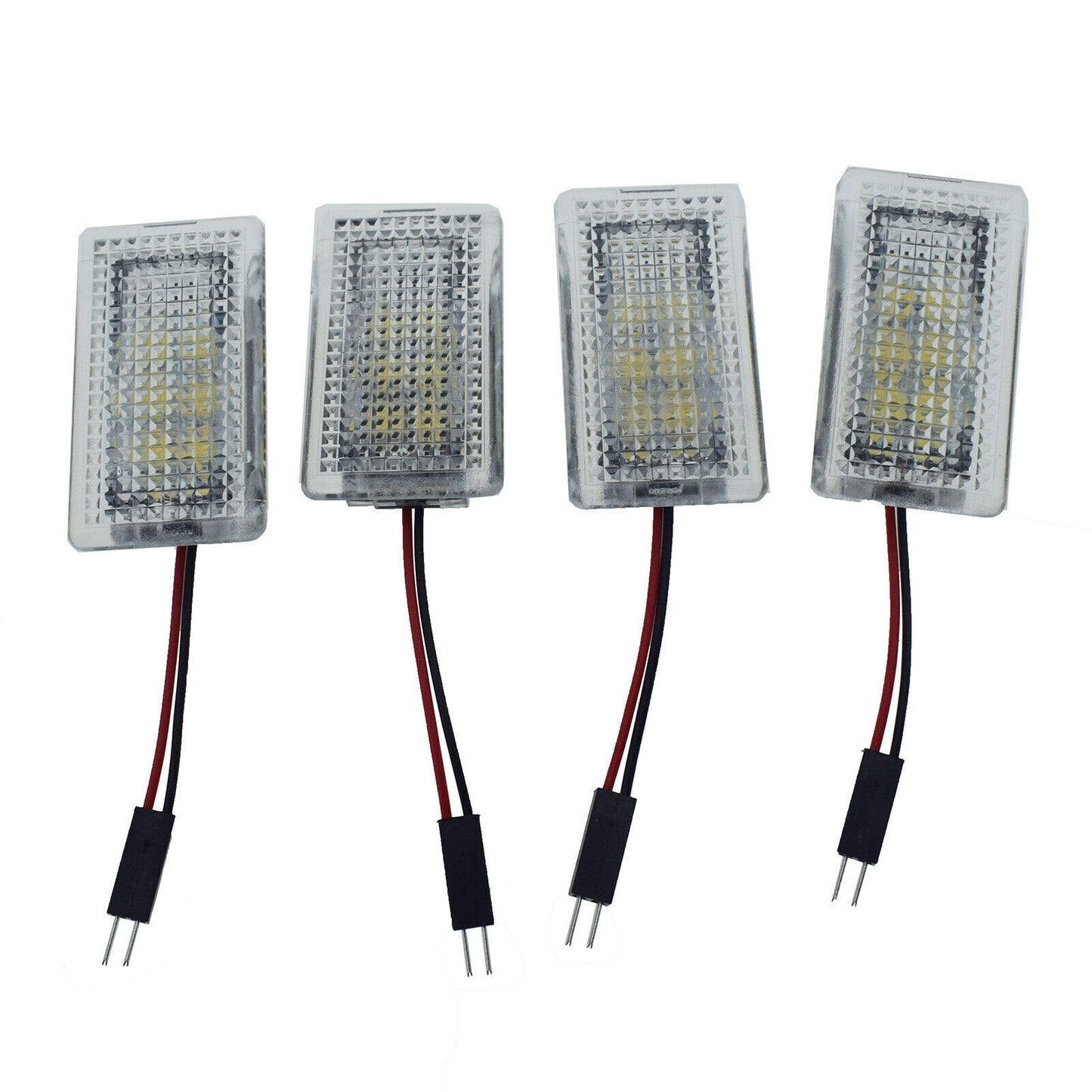 for Tesla Model 3 X S Y Interior LED Lighting Bulbs Connector Harness Set of 4
