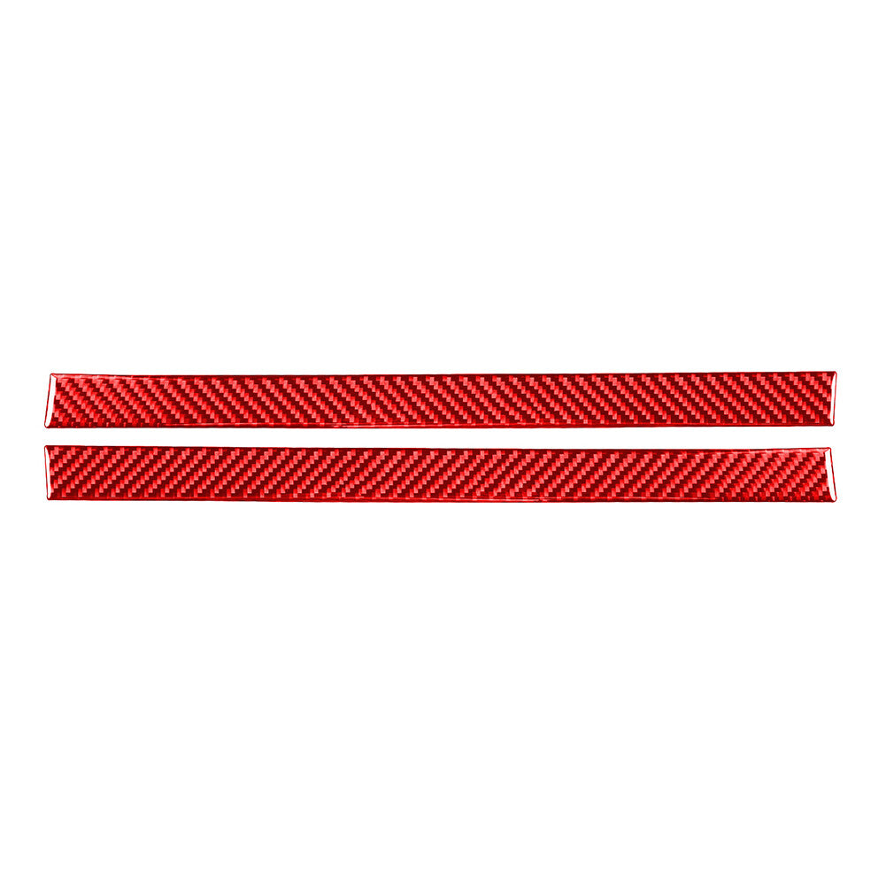 R¨¹ckspiegel Anti-Scratch Strip Trim f¨¹r for Toyota Tundra 14-21 Kohlefaser Rot