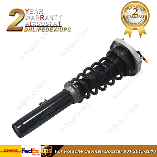 1x Front Shock Absorber Assembly for Porsche Cayman 981 w/PASM 2013-2016