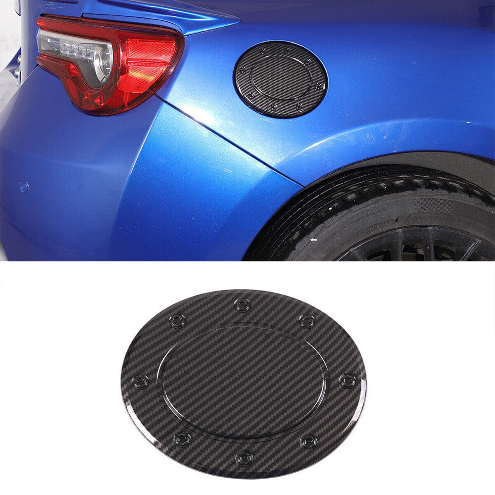 For T@yota 86 for Subaru BRZ 12-20 for Scion -S ABS Carbon Fuel Tank Gas Filler Cover