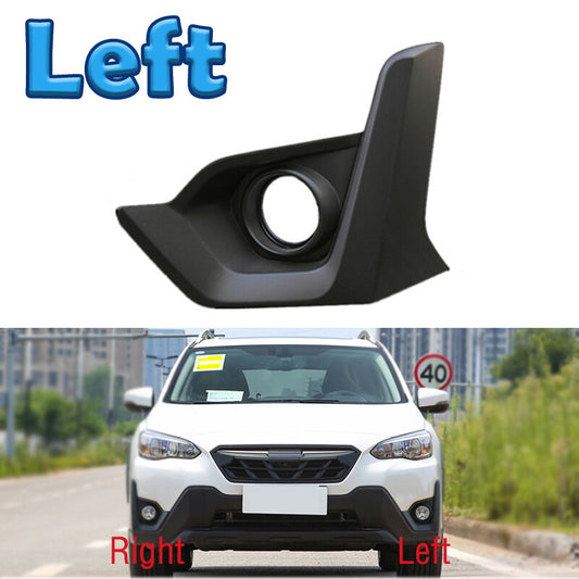 Left front bumper fog light frame for Subaru XV Crosstrek 2021 2022