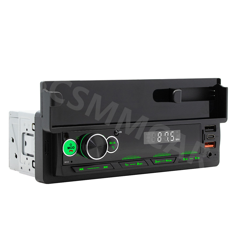 Bluetooth Car Stereo Audio In-Dash FM AUX Input Receiver MP3 Radio Player TF USB
