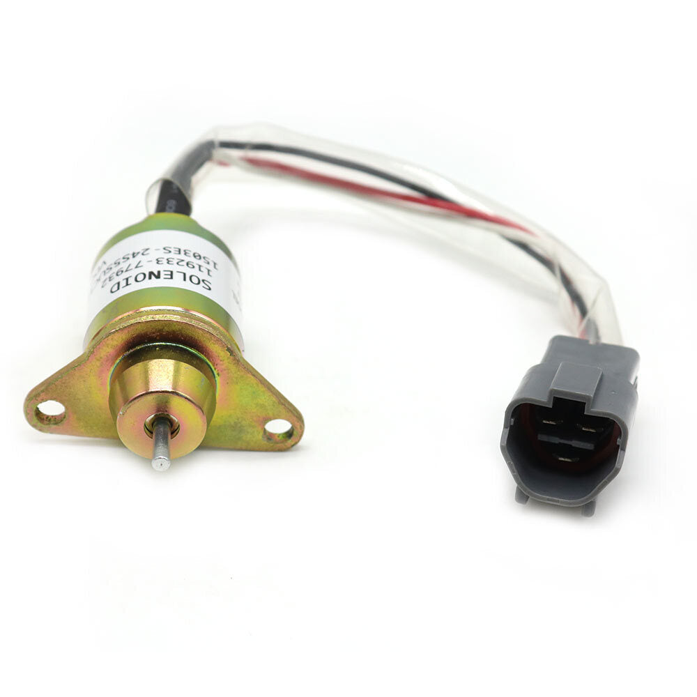 1PC For Yanmar 3TNV88 3TNE84 4TNE88 4TNE84 119233-77932 Fuel Shutoff Solenoid