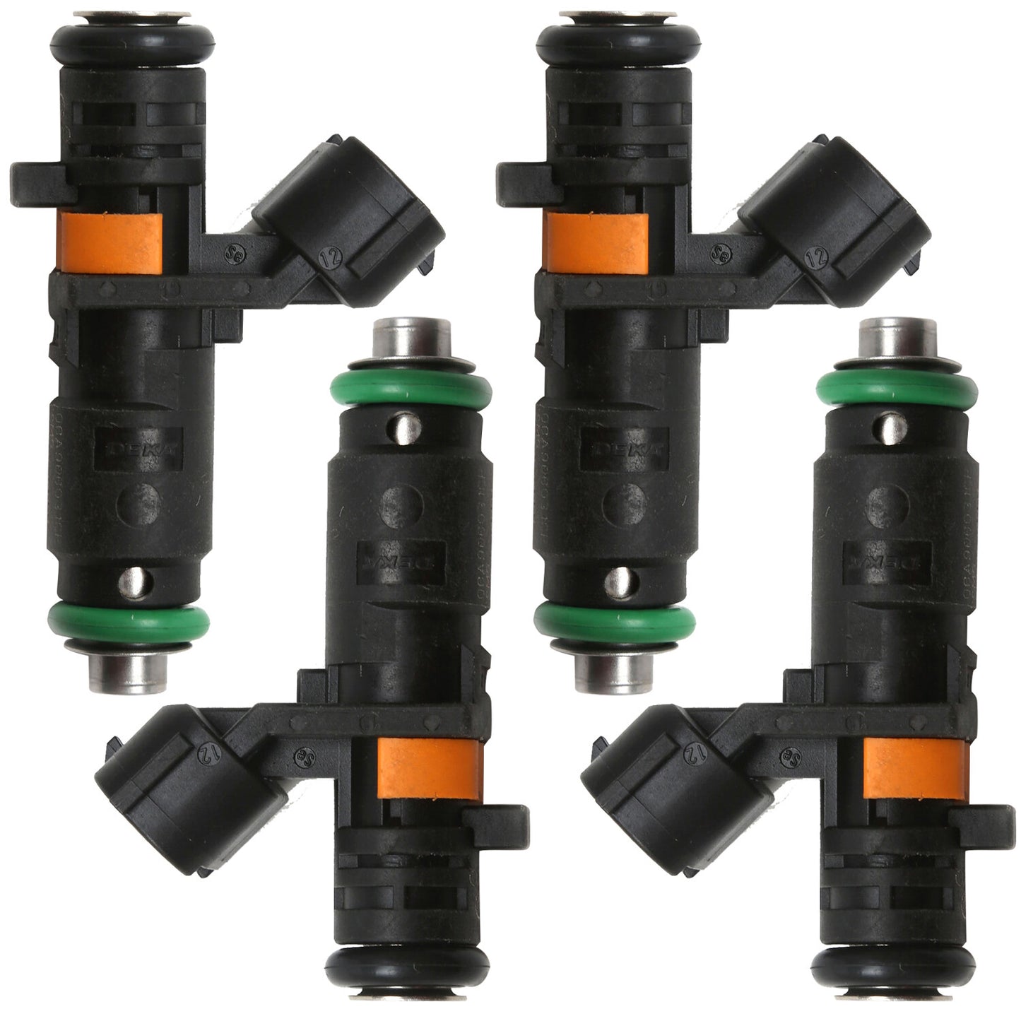 4x 06A906031CP Fuel Injector Fit For 11-18 for VW for Jetta 09-15 for Seat Ibiza/ST 2.0L Gas