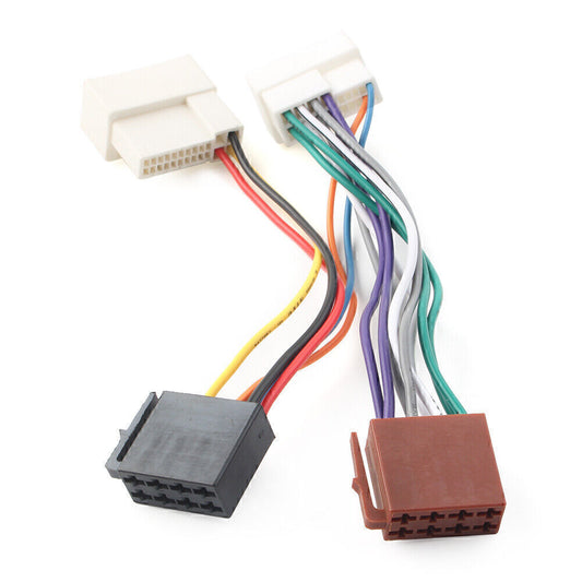 Fit for Hyundai for Kia Wiring Harness Stereo Radio Plug Lead Wire Loom Adaptor