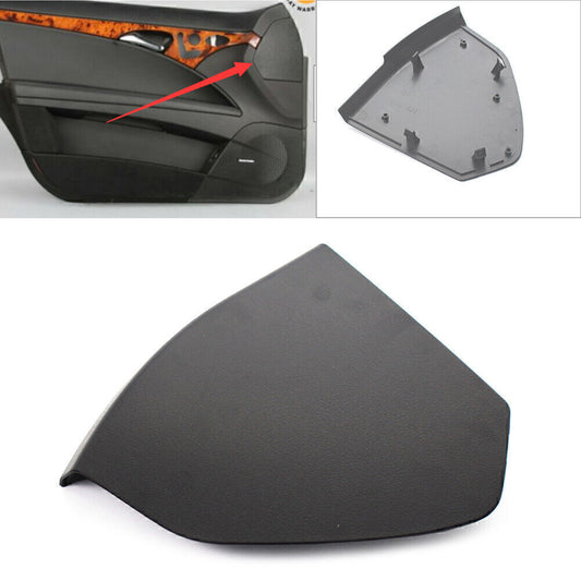 Front Left Drivers Door Upper Cover Trim Black for Mercedes-Benz E-Class W211