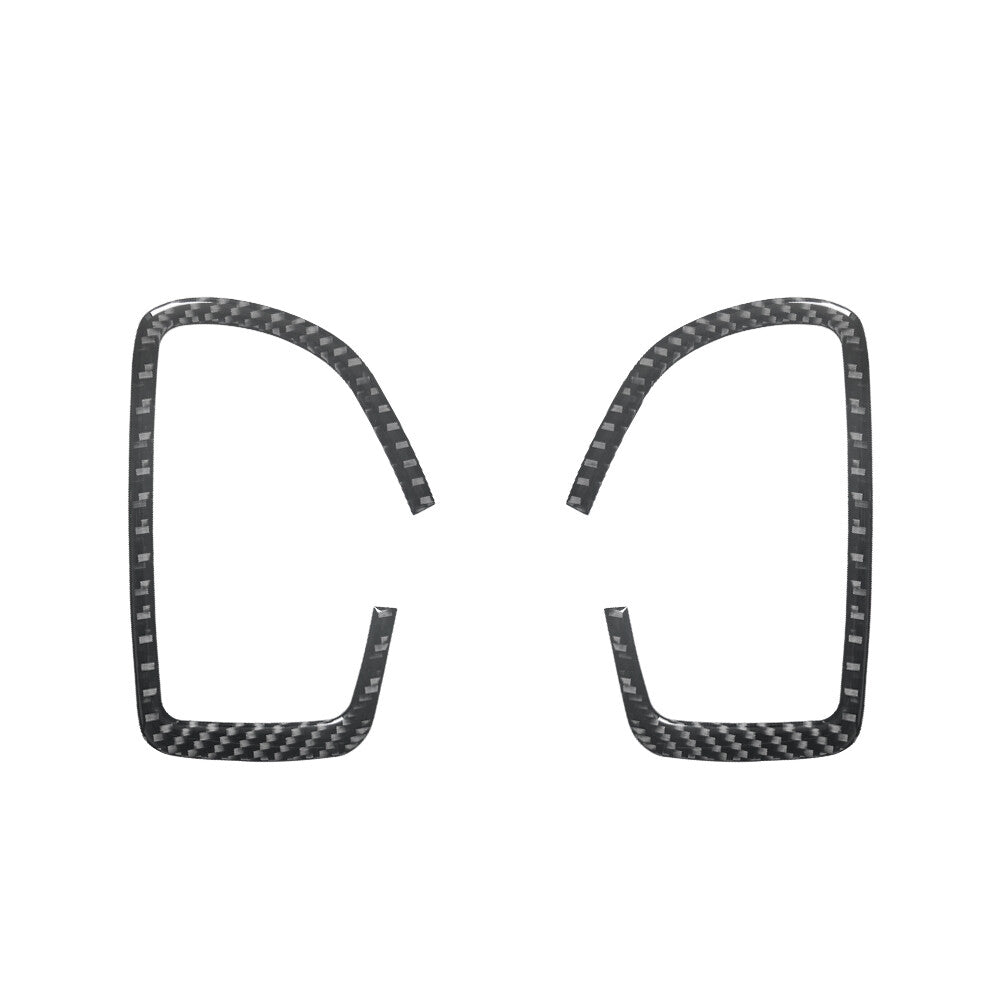 Carbon Fiber Interior Front Door Handle Cover Trim for Hyundai Azera 2006-2011