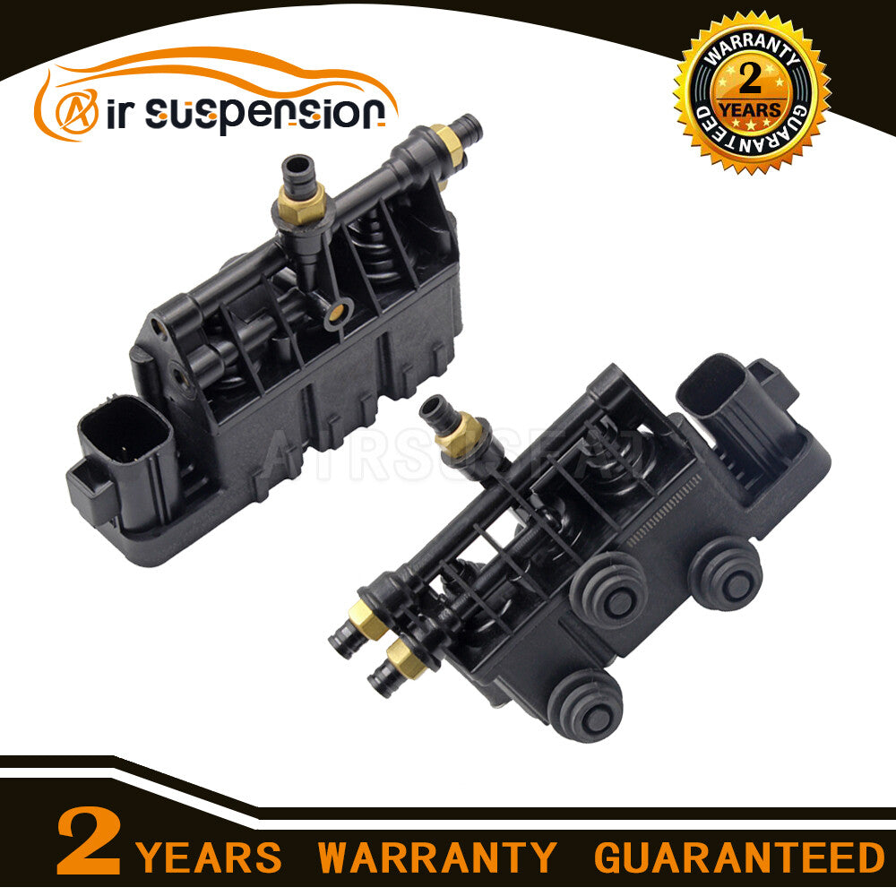 2X Rear+Front Air Suspension Valve Block for Range Rover Sport Discovery LR3 LR4
