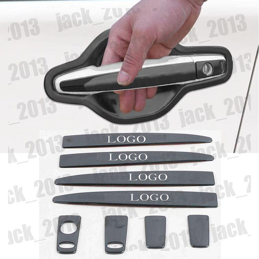 Stainless for Smart Key Car Door Handle Covers Trims for Mitsubishi Outlander Sport