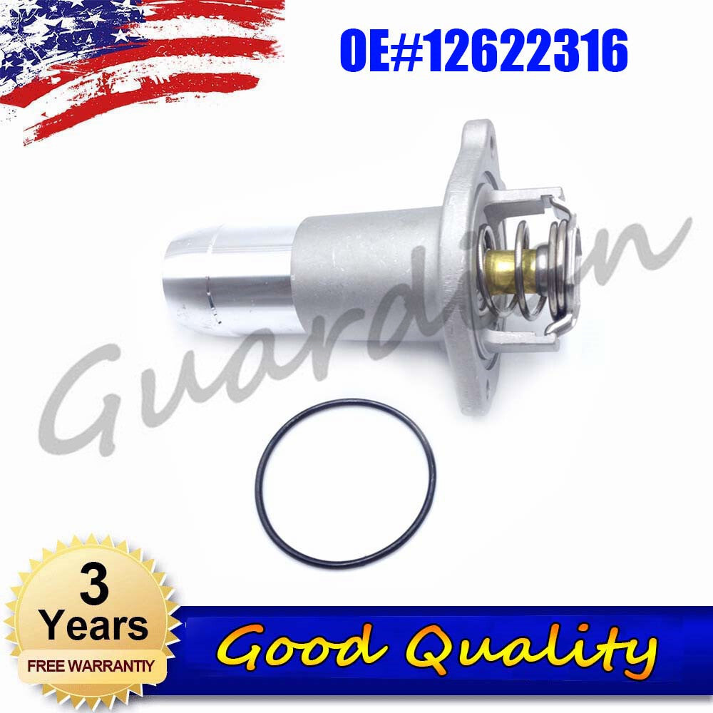 Engine coolant thermostat housing 12622316, suitable for Hummer H3 (06-10) and for GMC for Canyon (04-12).
